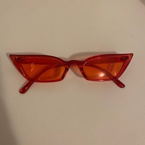 Red Cat Eye Glasses